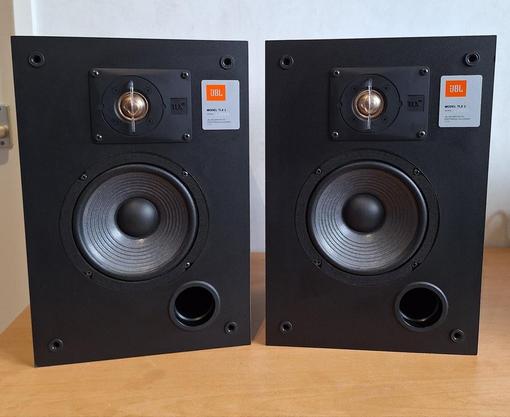 JBL TLX 2 Boekenplank Speakers - Goed Geluid, Ophalen, Gebruikt, JBL, Minder dan 60 watt