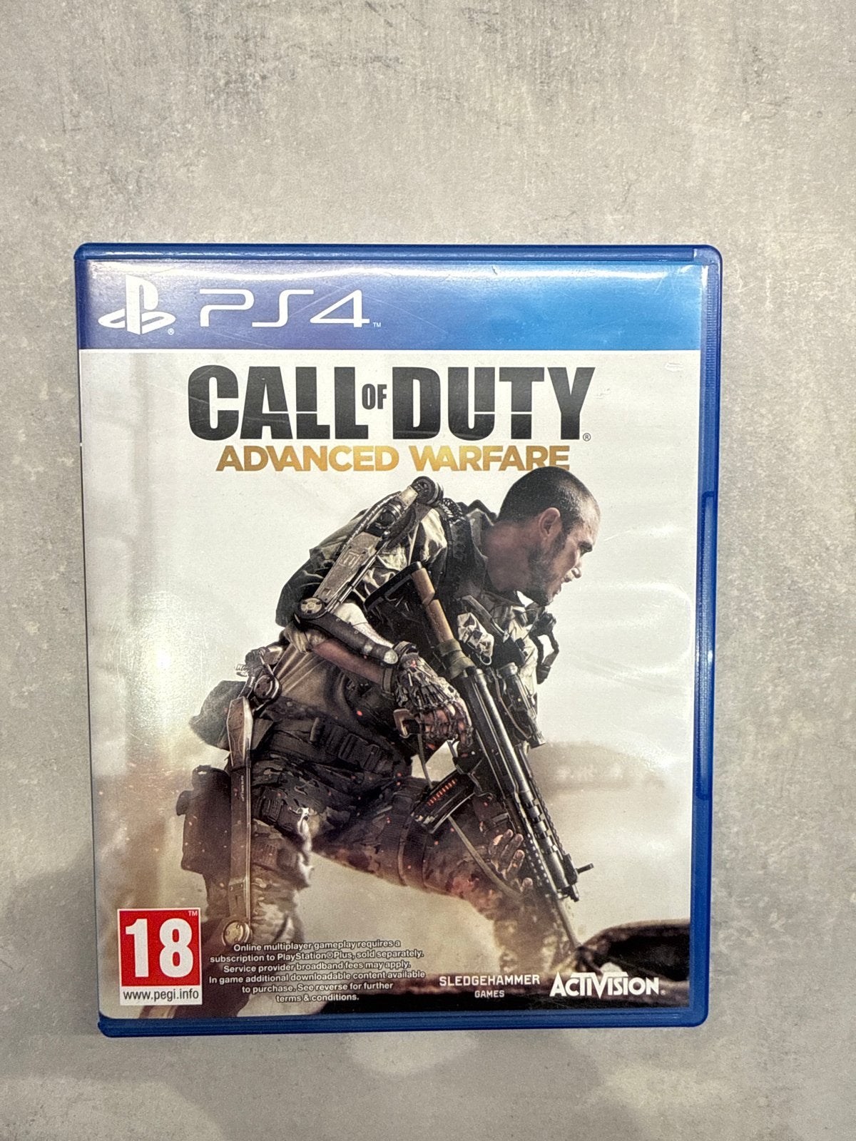 Call of Duty: Advanced Warfare PS4 - Zo goed als nieuw, Spelcomputers en Games, Games | Sony PlayStation 4, Online, Vanaf 18 jaar