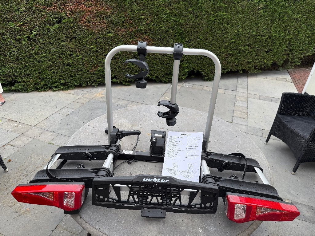 Uebler i21 fietsendrager, Ophalen, Zo goed als nieuw, 2 fietsen, Trekhaakdrager