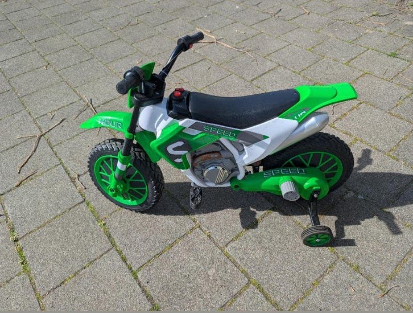 Elektrische kinder crossmotor, Ophalen, Zo goed als nieuw
