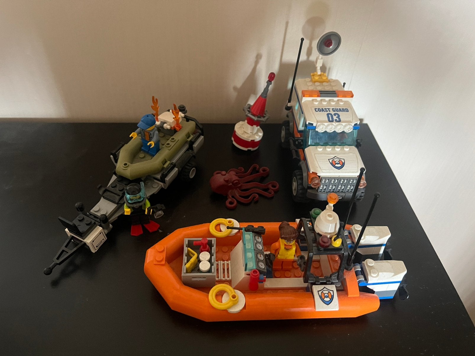 Lego city reddingsvoertuig (60165), Kinderen en Baby's, Speelgoed | Duplo en Lego, Ophalen of Verzenden, Gebruikt