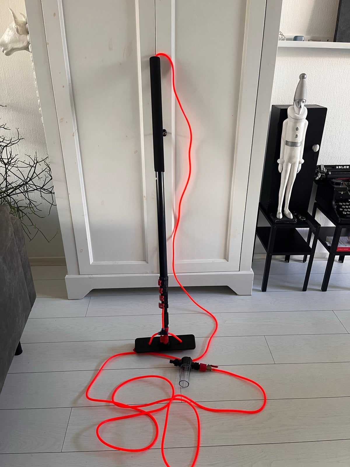 Nieuw Telescoopsteel met Schoonmaakborstel - 4,60m uitschuif, Ophalen, Nieuw, Overige typen