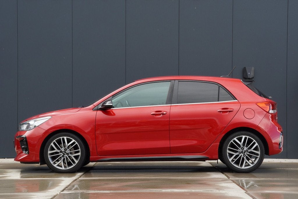 Kia Rio 1.0 TGDI GT-Line 2018 Carplay Navi Stoelverwarming 5, Auto's, Kia, Voorwielaandrijving, 450 kg, Gebruikt, 49 €/maand
