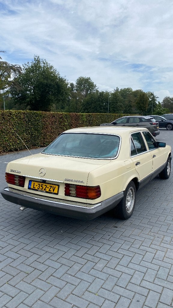 Mercedes 300SD turbodiesel 1981 oldtimer, foto 4