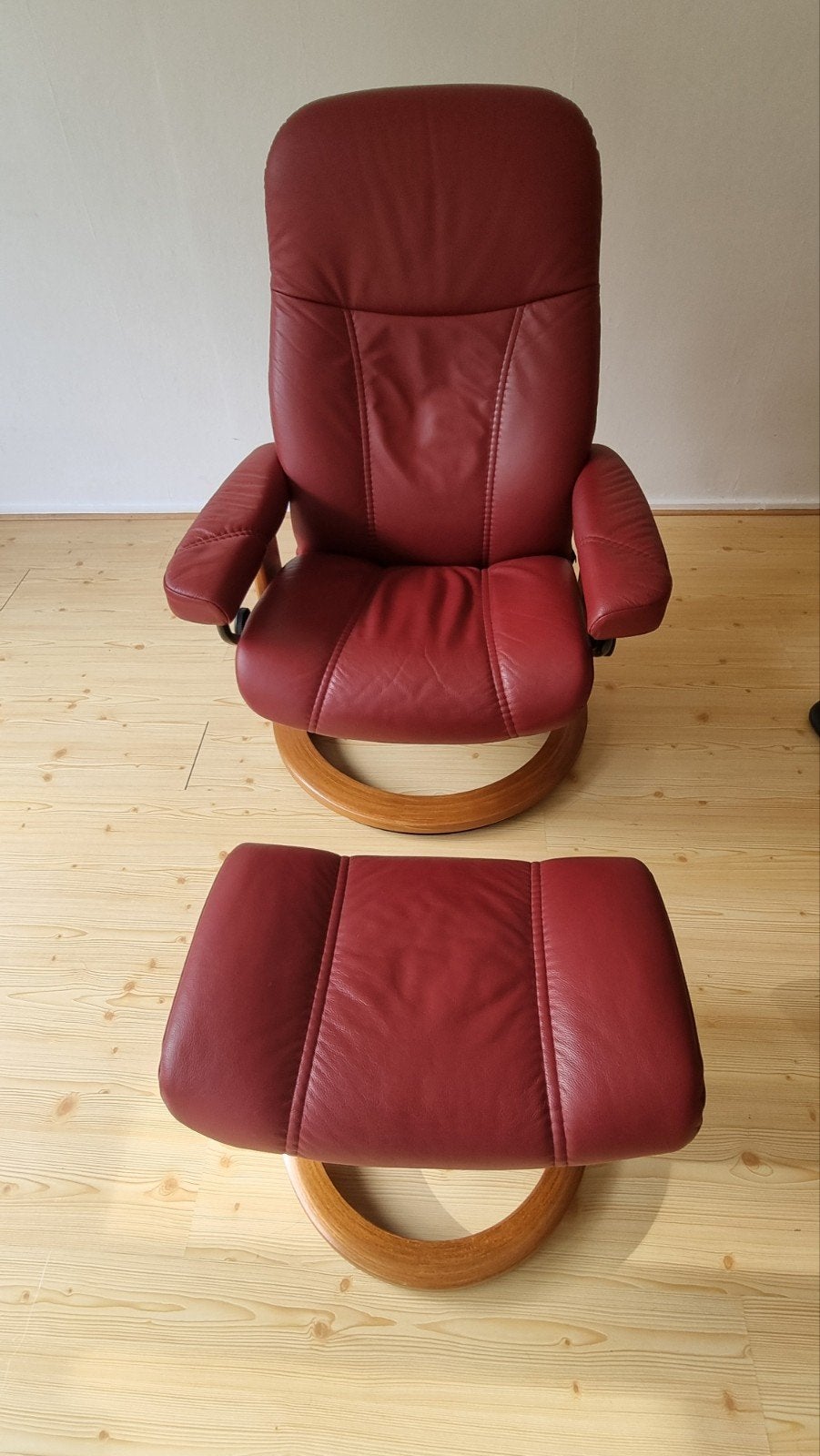 Prachtige originele Stressless Consul Classic Relaxfauteuil, Huis en Inrichting, Ophalen, Gebruikt, 75 tot 100 cm, Modern