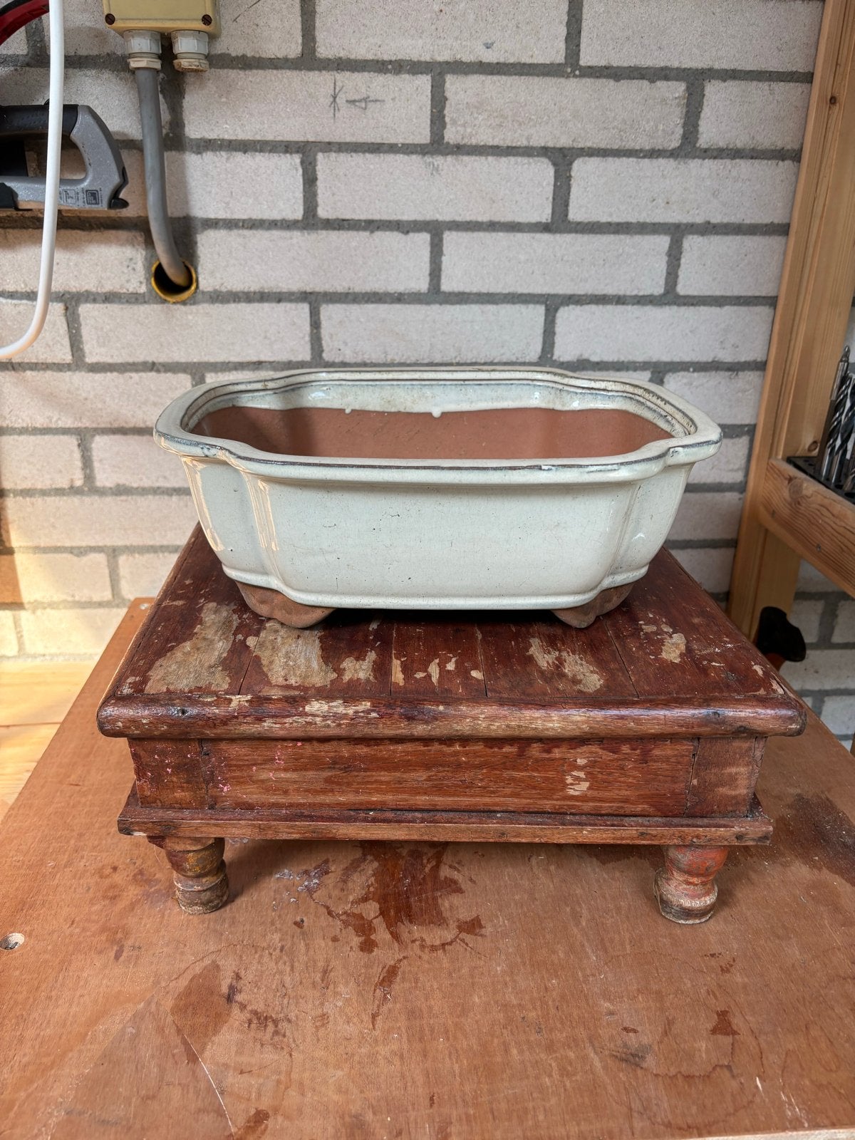 Glazuurde bonsaischaal, bonsai pot, Ophalen, Gebruikt, Binnen, Overige vormen
