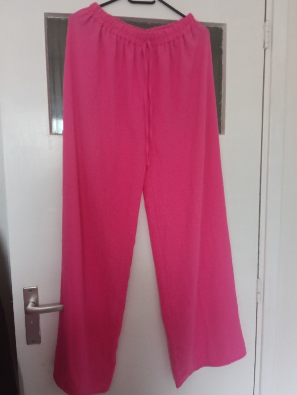 Roze broek, Maat 46/48 (XL) of groter, Ophalen of Verzenden, Zo goed als nieuw, Roze
