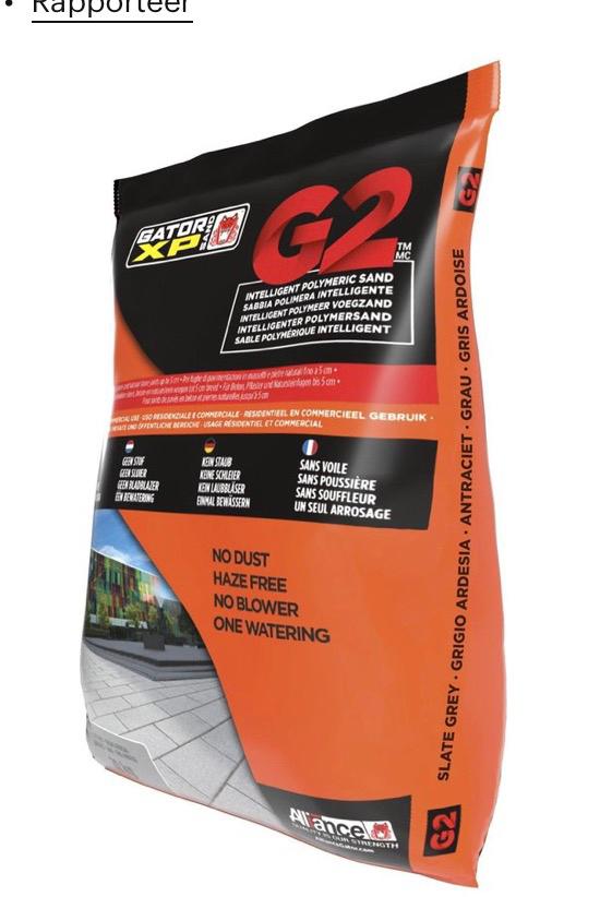 Gatorsand xp g2 antraciet /grijs 20kg, Ophalen, Nieuw, Instrooizand