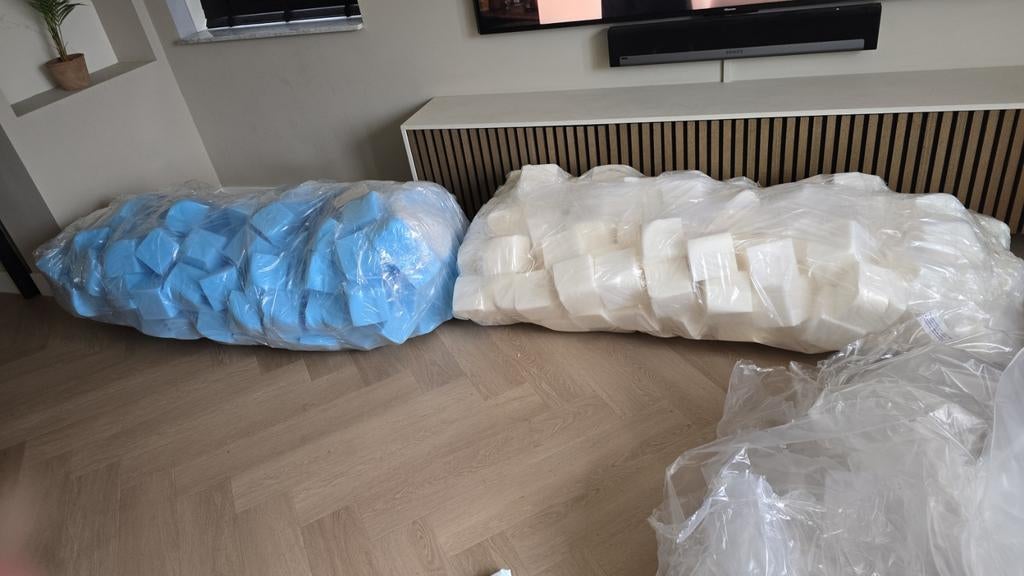 Schuimrubber blokken 12x12 - Speelplezier!, Ophalen, Gebruikt, Overige merken