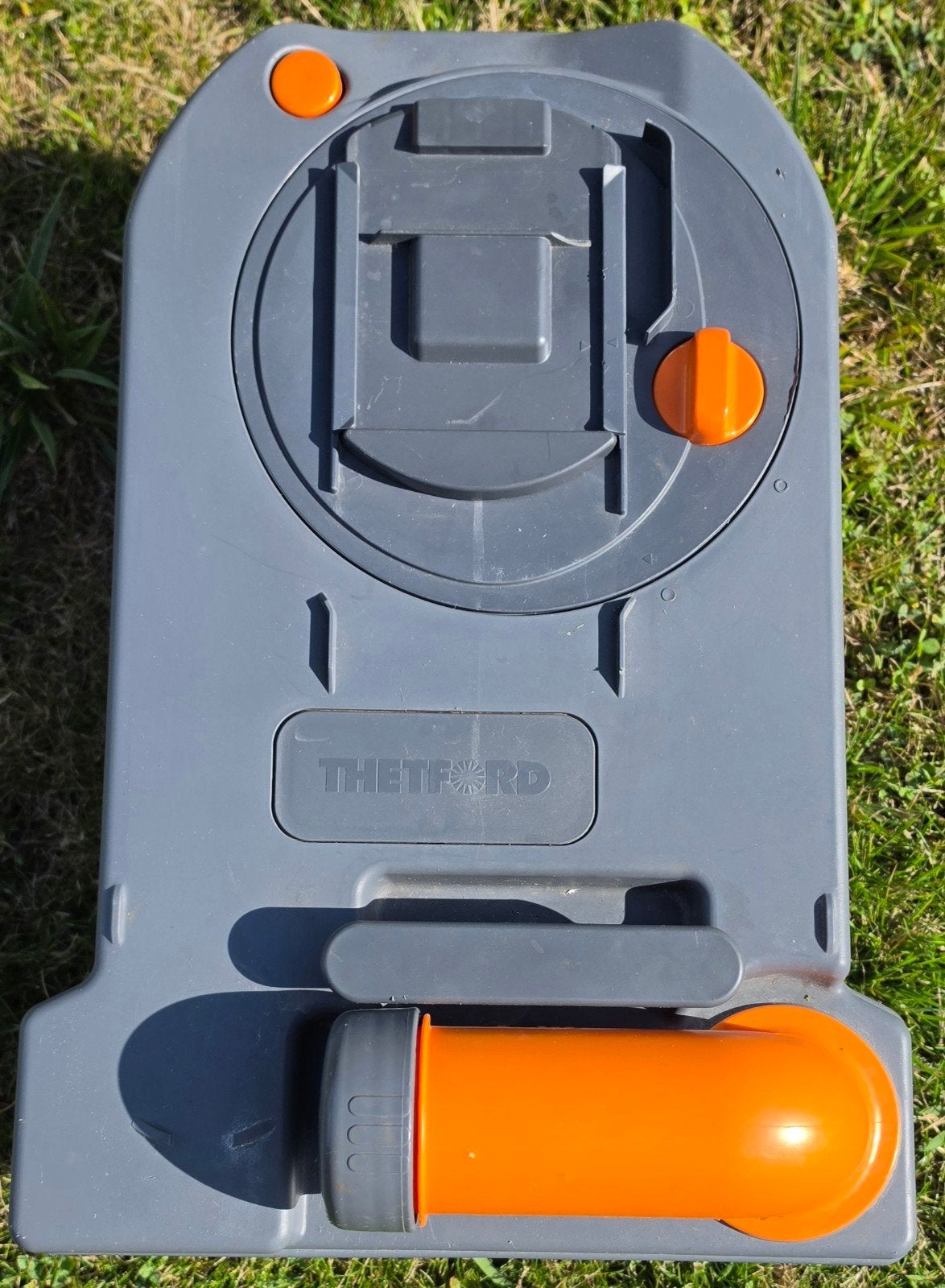 Thetford C-250/260 tank voor Caravan/Camper + toiletbril, Ophalen of Verzenden, Gebruikt