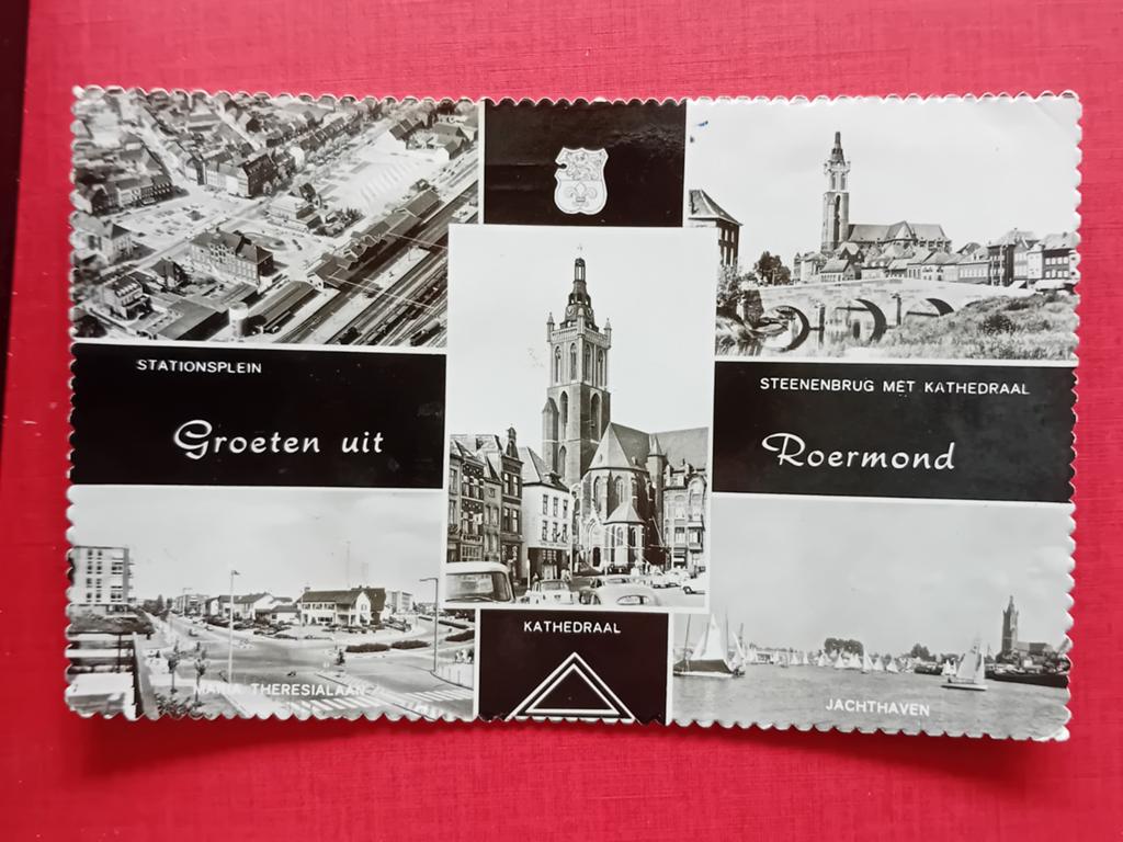 Ansichtkaart Roermond, Ophalen of Verzenden, Limburg