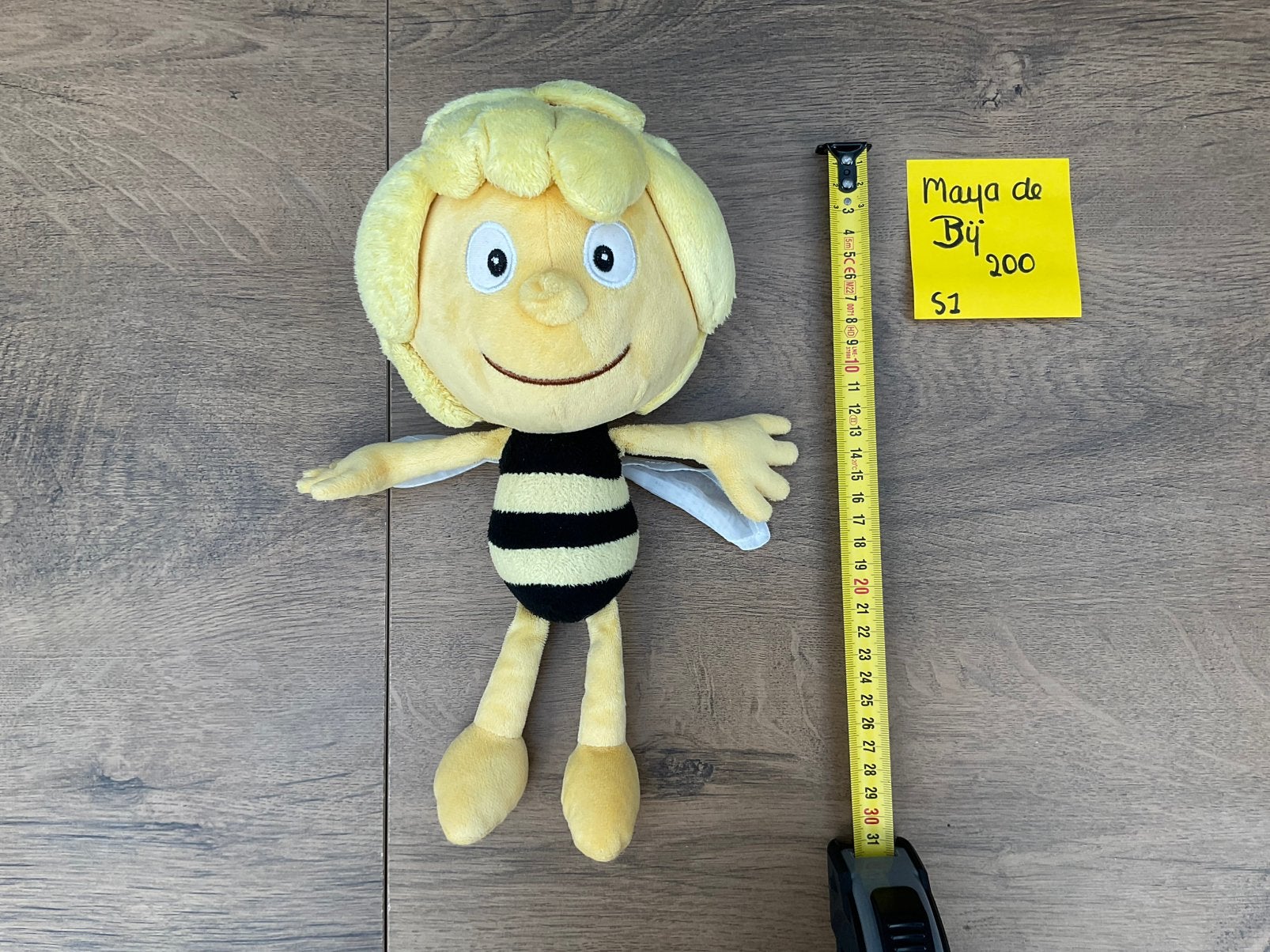Zgan gebruikte, mist voelsprietjes, Maya Maja de bij knuffel, Ophalen, Overige figuren, Zo goed als nieuw, Beeldje of Figuurtje