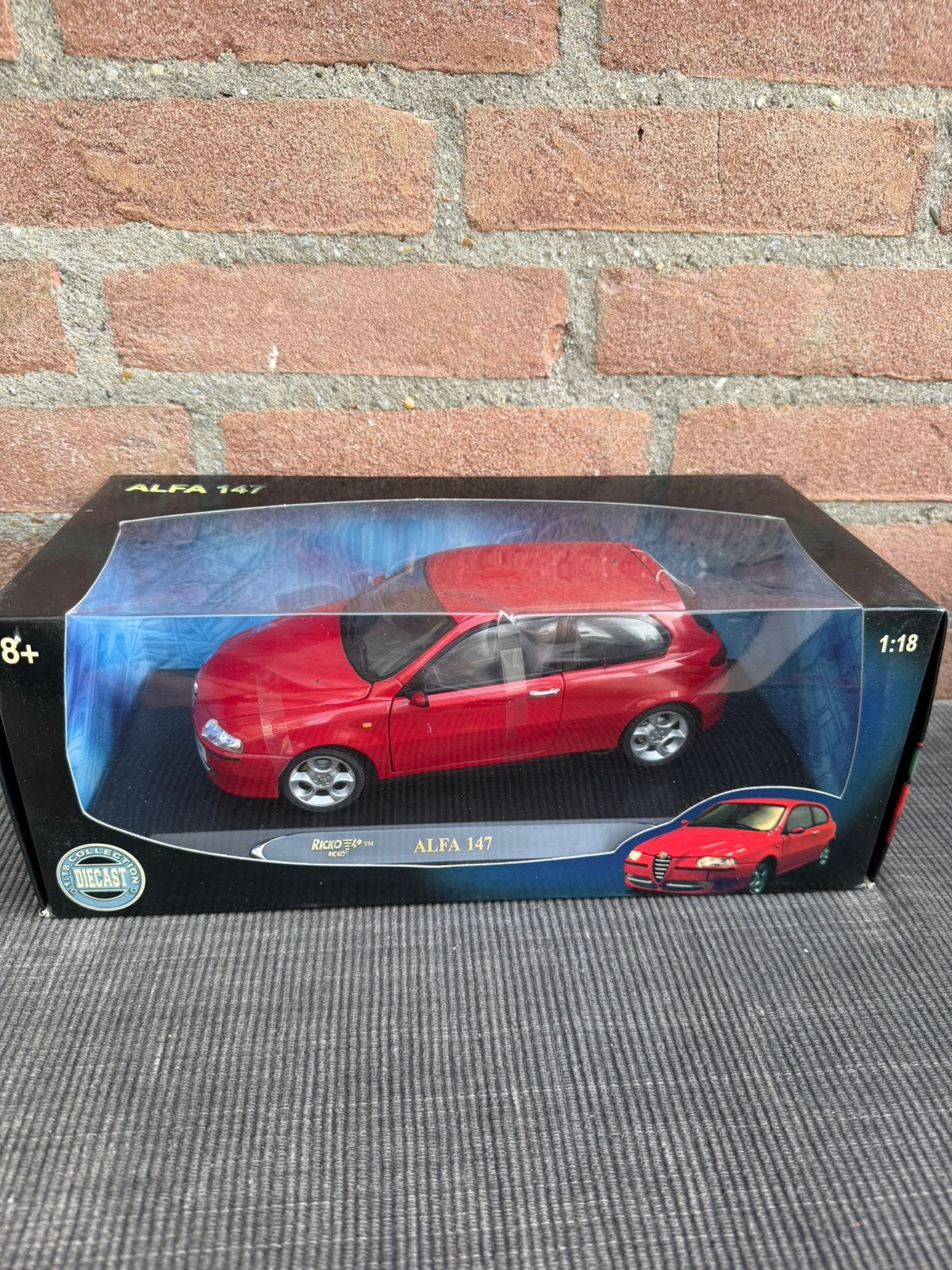 1:18 Ricko Alfa Romeo 147 ……… 59,50, Hobby en Vrije tijd, Ophalen of Verzenden, Nieuw, Auto, Overige merken
