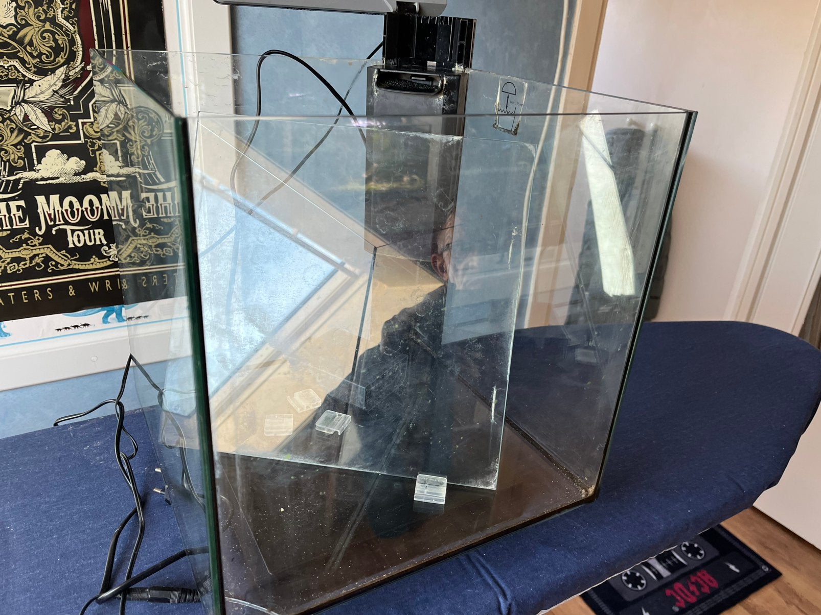 QUBIQ 30 aquarium, Ophalen, Zo goed als nieuw, Leeg aquarium
