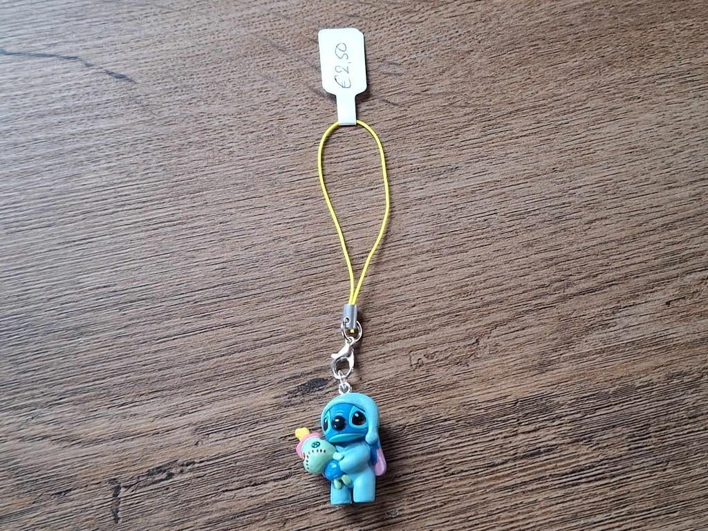 Telefoonhanger : Disney : Stitch !! 1, Info@keycharms.nl, Nieuw, Medemblik, Telefoonhanger of Accessoire