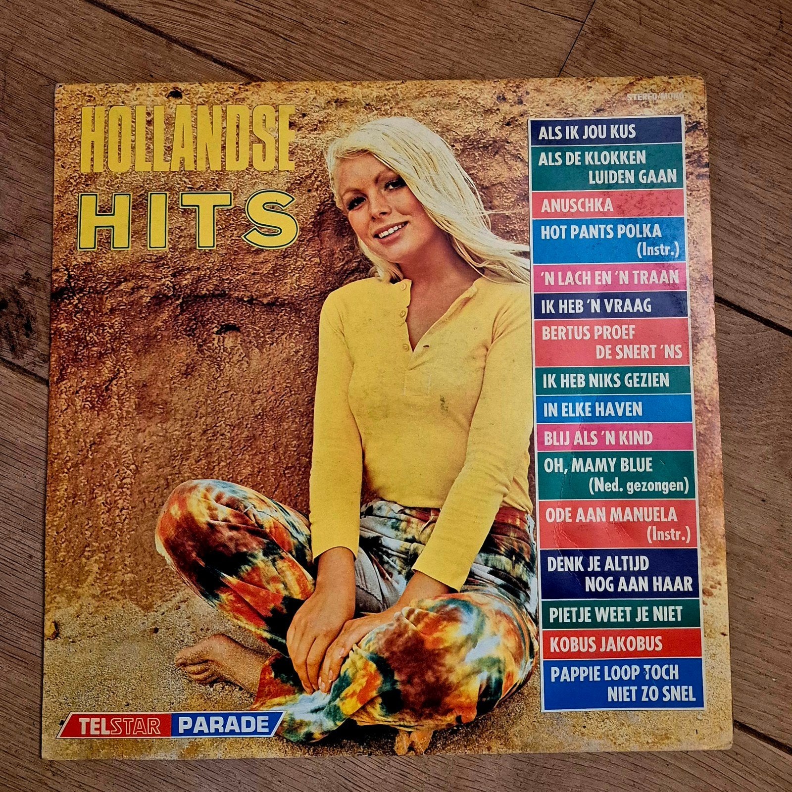 Hollandse Hits LP met  De Paladijns en de Four Tak. Piraten, Cd's en Dvd's, Ophalen of Verzenden, Gebruikt, 12 inch, Levenslied of Smartlap