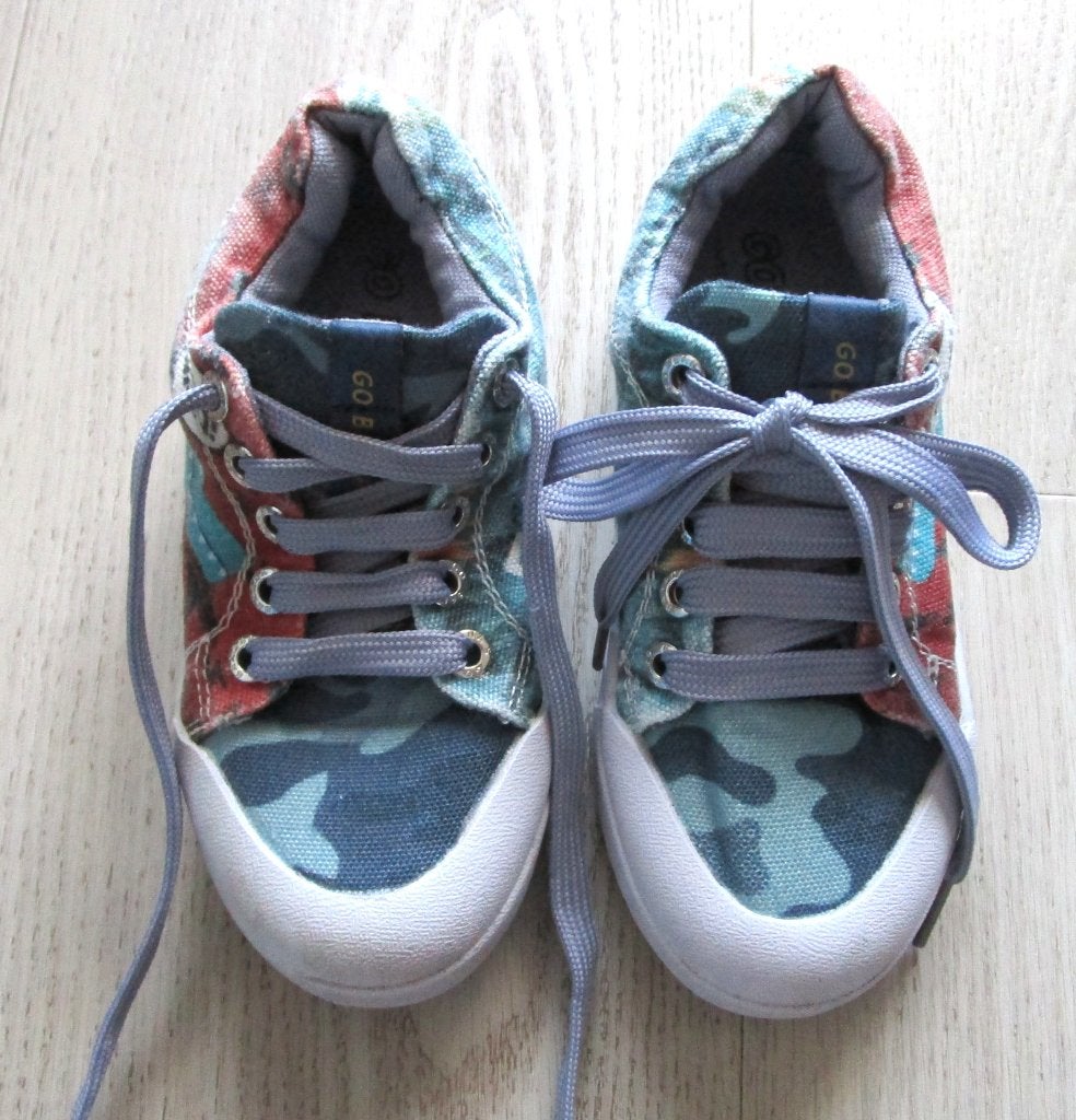 Go Banana’s Kindersneakers – Kleurrijke Print – Maat EU 27, Kinderen en Baby's, Meisje, Schoenen, Ophalen of Verzenden, Zo goed als nieuw