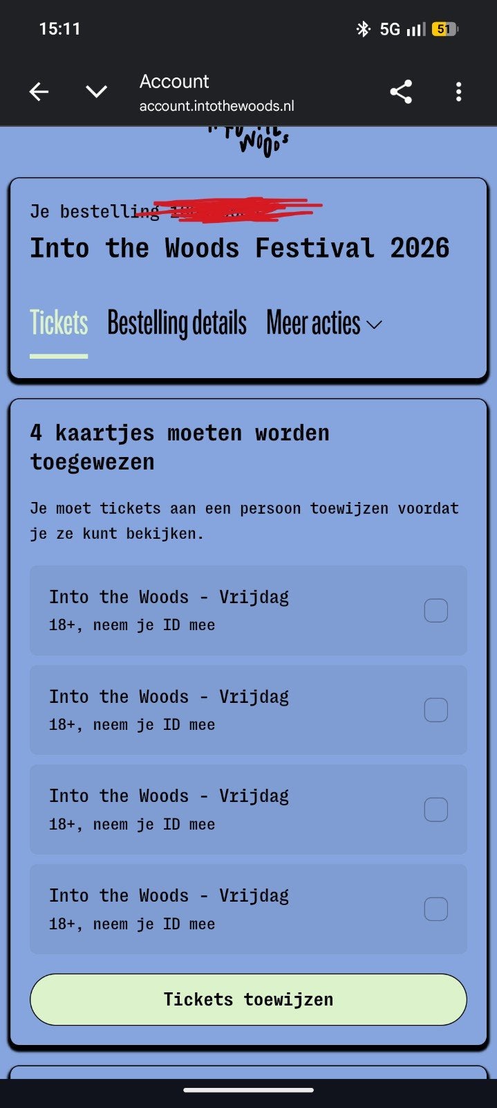 Vrijdag tickets Into The Woods 3x €125 per stuk, Tickets en Kaartjes