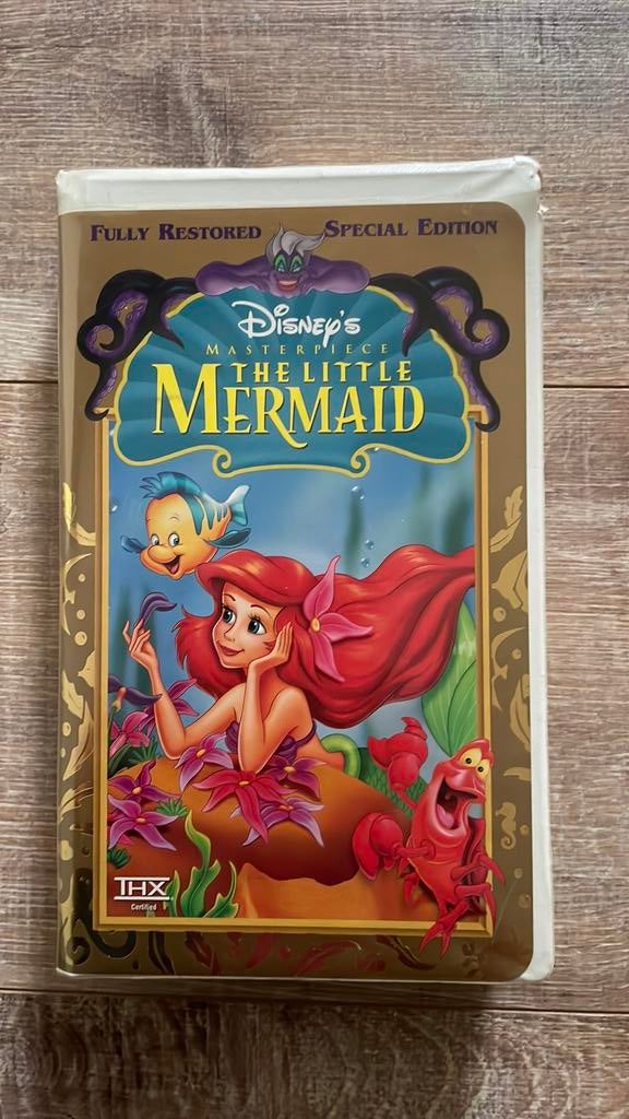 Speciale editie Little Mermaid VHS, Cd's en Dvd's, Alle leeftijden, Ophalen of Verzenden, Zo goed als nieuw