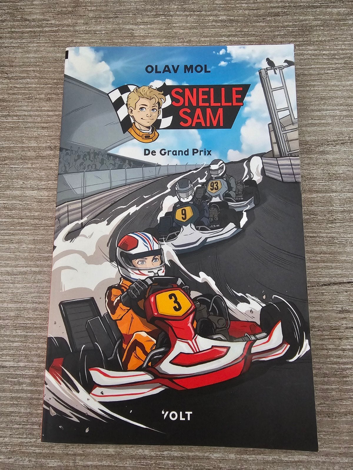 Snelle Sam: De Grand Prix - Olav Mol (Kinderboek), Ophalen of Verzenden, Gelezen, Olav Mol