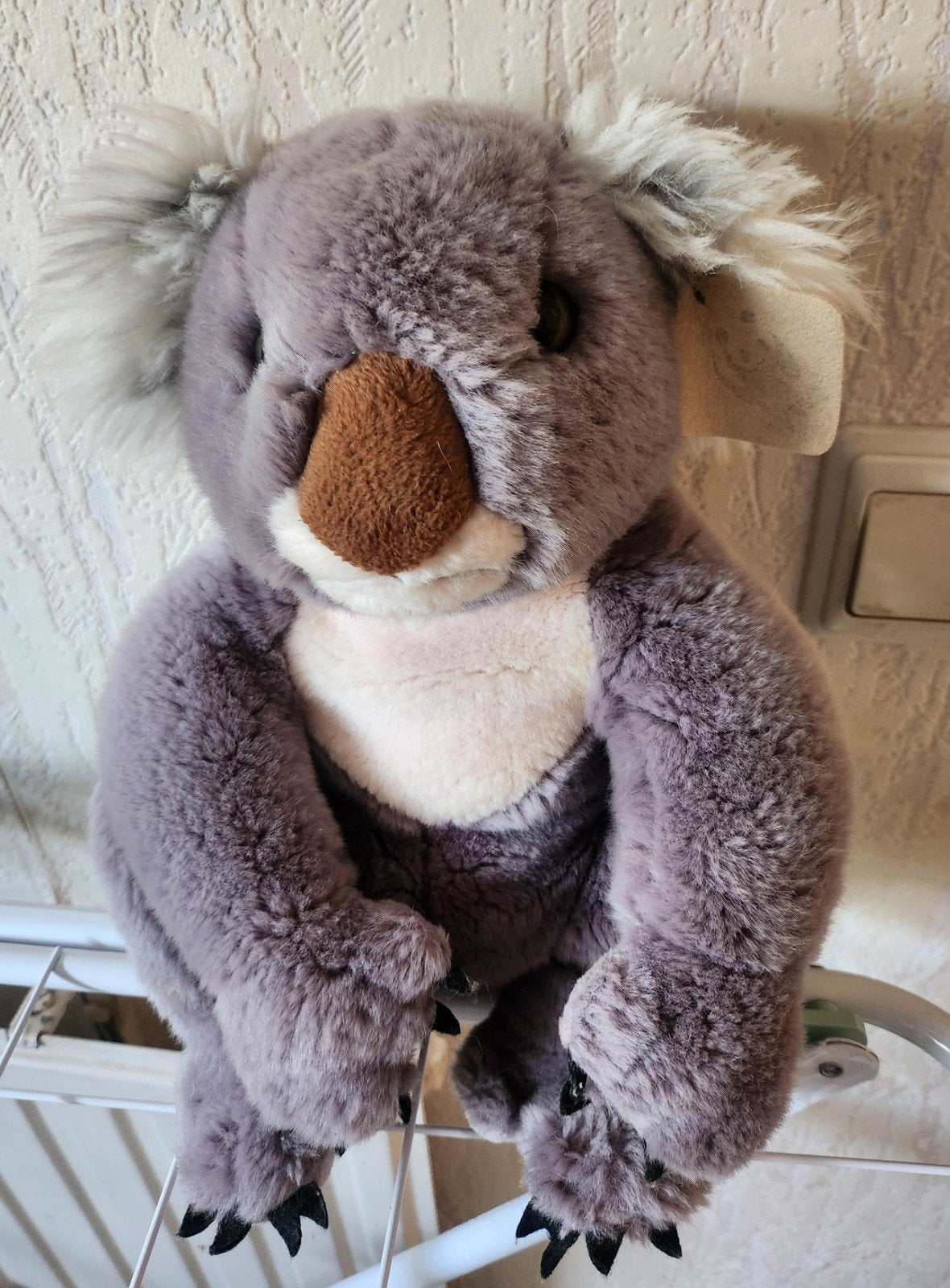 Schattige Koala Knuffel - Zo goed als nieuw, Overige typen, Grijs, Ophalen of Verzenden, Zo goed als nieuw