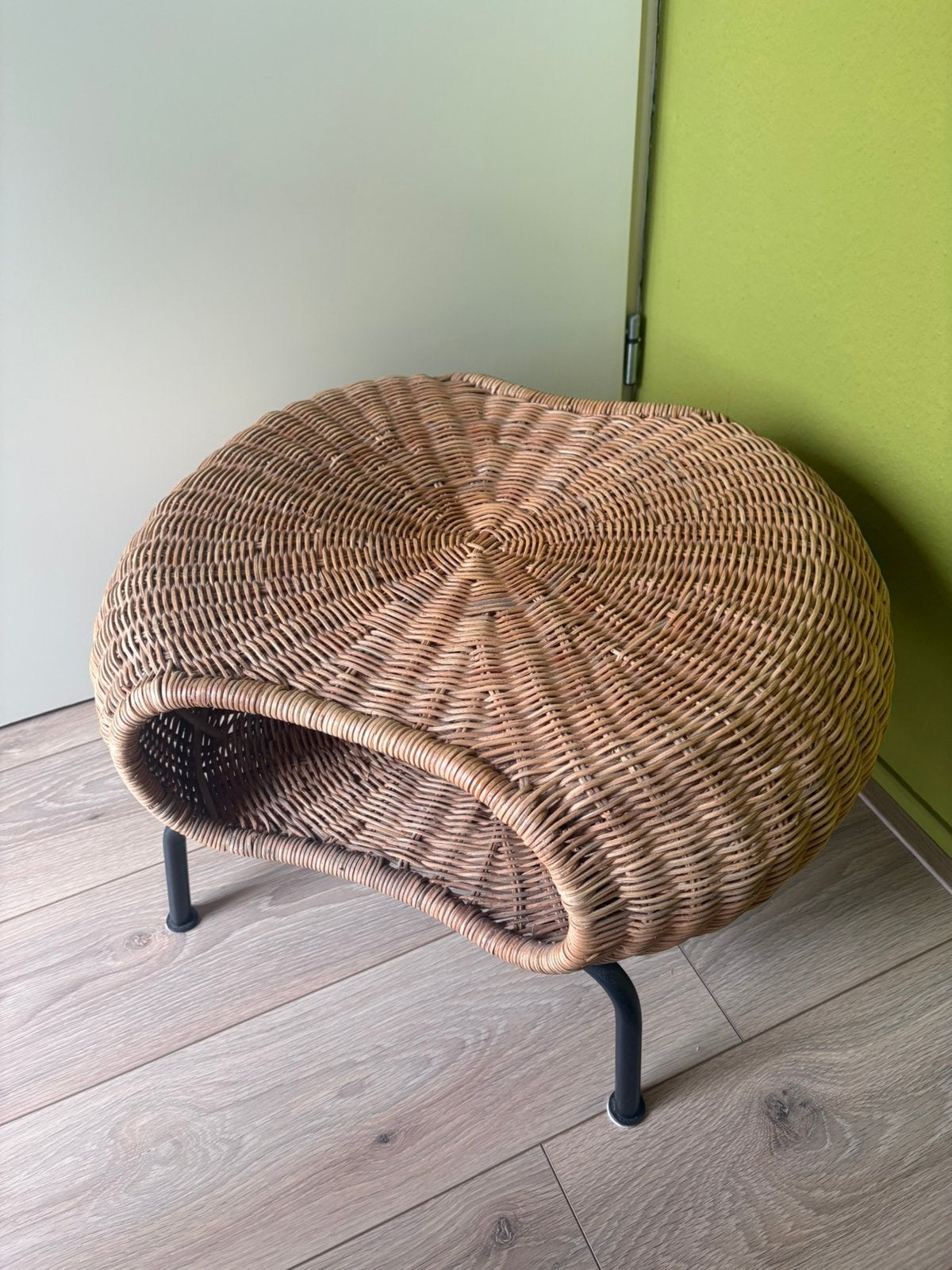 Gamlehult Ikea bijzettafel/voetenbankje, Ophalen, Gebruikt, Minder dan 50 cm, Overige vormen