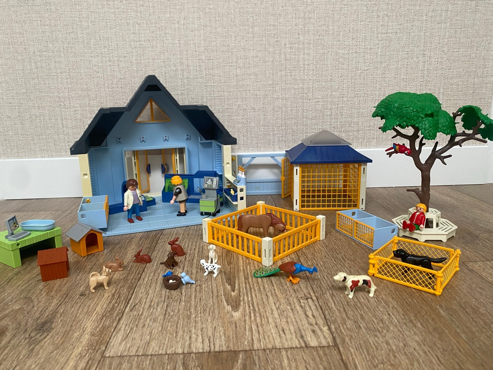 Playmobil Dierenkliniek 4343 - Compleet zoals afgebeeld, Kinderen en Baby's, Speelgoed | Playmobil, Ophalen, Gebruikt