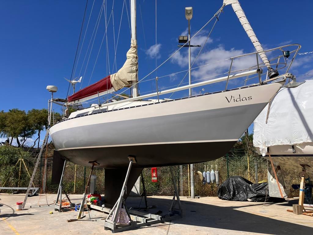 Tekoop zeiljacht Contention 33, Watersport en Boten, Ophalen, Gebruikt, Polyester, Diesel