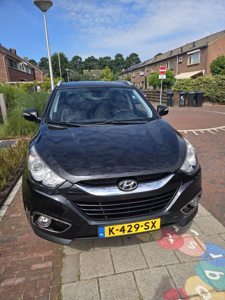 Hyundai iX35 2.0i Cvvt 163pk 2010 Zwart, Auto's, Hyundai, Particulier, iX35, ABS, Airbags, Airconditioning, Boordcomputer, Centrale vergrendeling