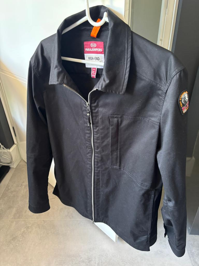 Parajumpers Arabba High-End Gabardine Jas Zwart Maat XL, Ophalen of Verzenden, Zo goed als nieuw, Maat 56/58 (XL), Zwart