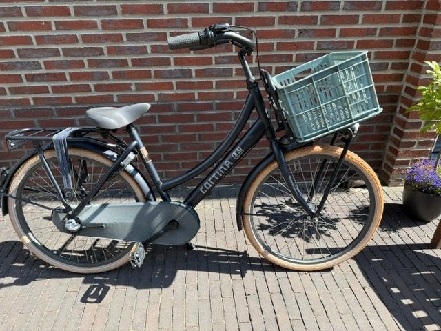 Cortina 24 inch U4 ZGAN, Fietsen en Brommers, Fietsen | Meisjes, Ophalen, Terugtraprem, 24 inch, Cortina U4 transportfiets