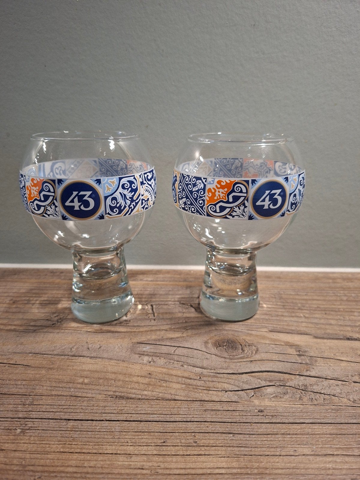 Licor 43 ballonglazen, Verzamelen, Ophalen of Verzenden, Zo goed als nieuw, Overige typen