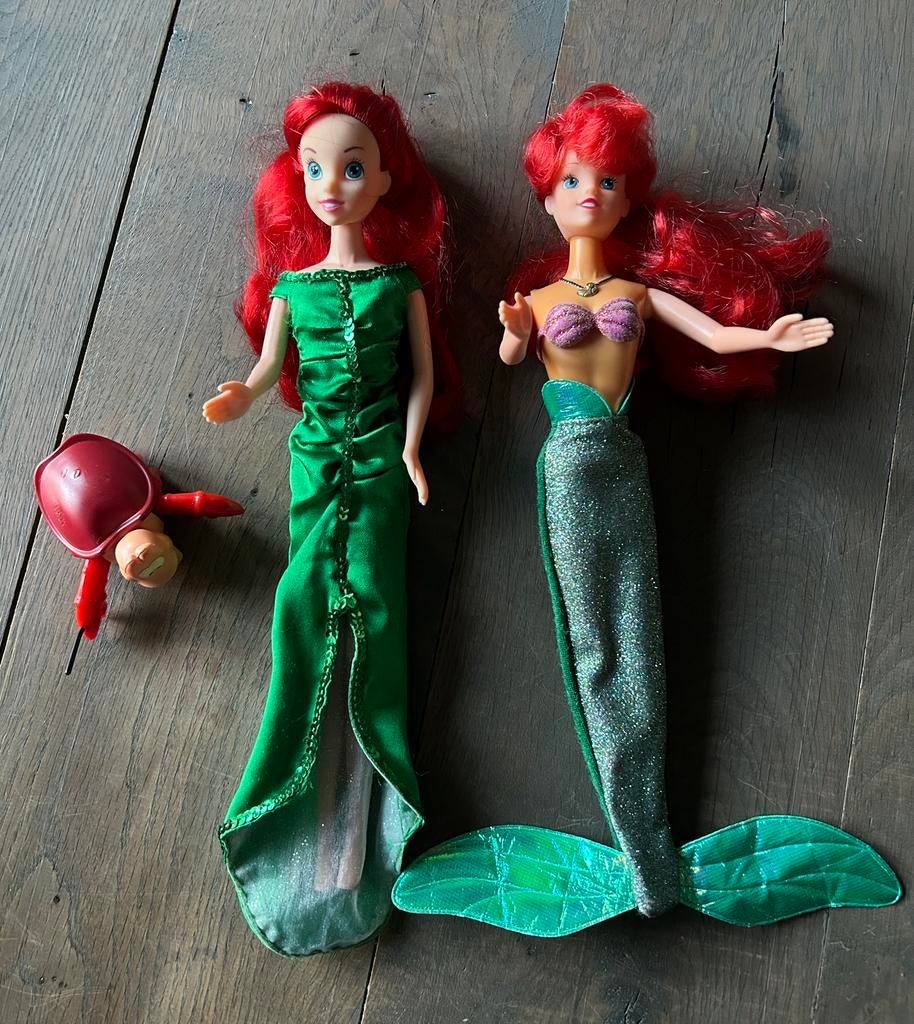 Disney Ariël poppen, Ophalen of Verzenden, Zo goed als nieuw, Overige typen