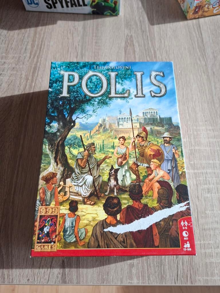 Polis bordspel - Onbespeeld, doos beschadigd, Hobby en Vrije tijd, Gezelschapsspellen | Bordspellen, Zo goed als nieuw, Een of twee spelers