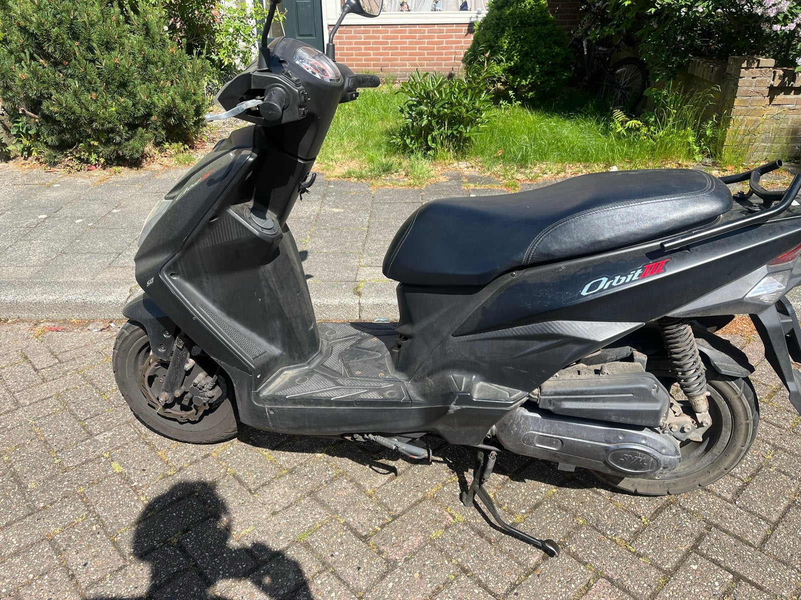 SYM Orbit 3 uit 2023 - Geel kenteken - Start niet, Ophalen, Gebruikt, Maximaal 45 km/u, Benzine