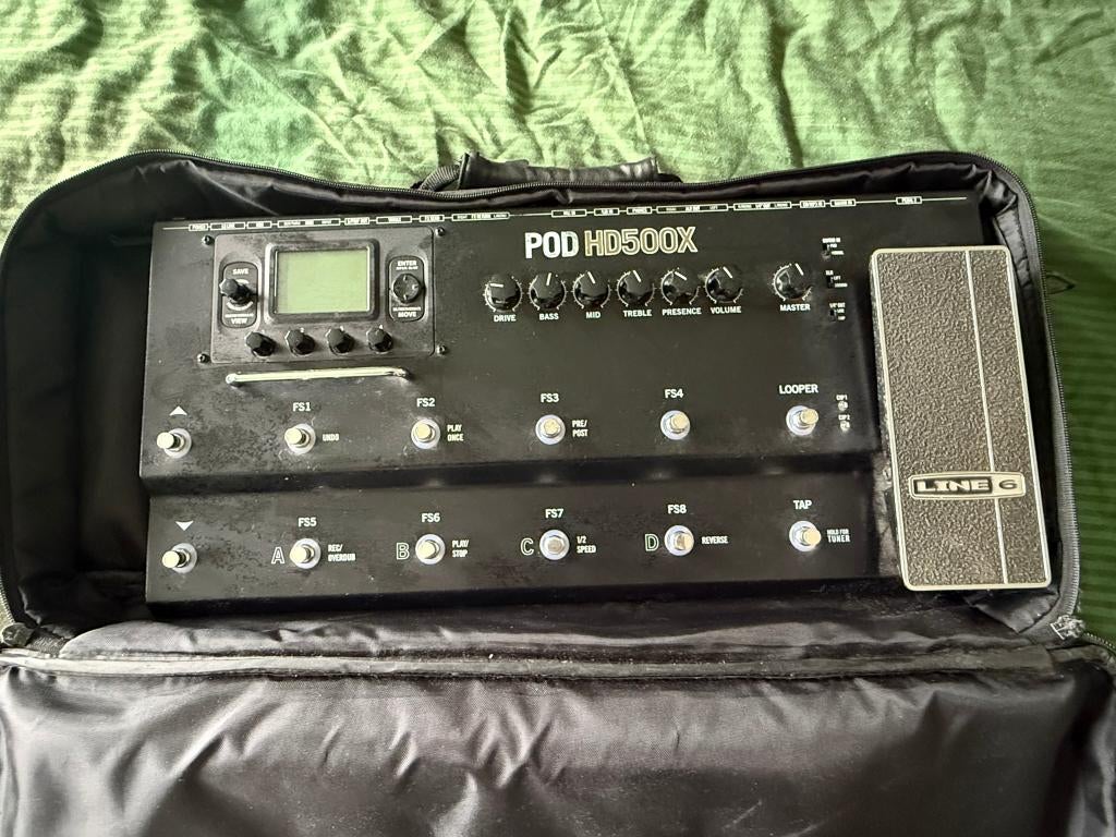Line6 POD HD500X, Ophalen of Verzenden, Zo goed als nieuw, Multi-effect