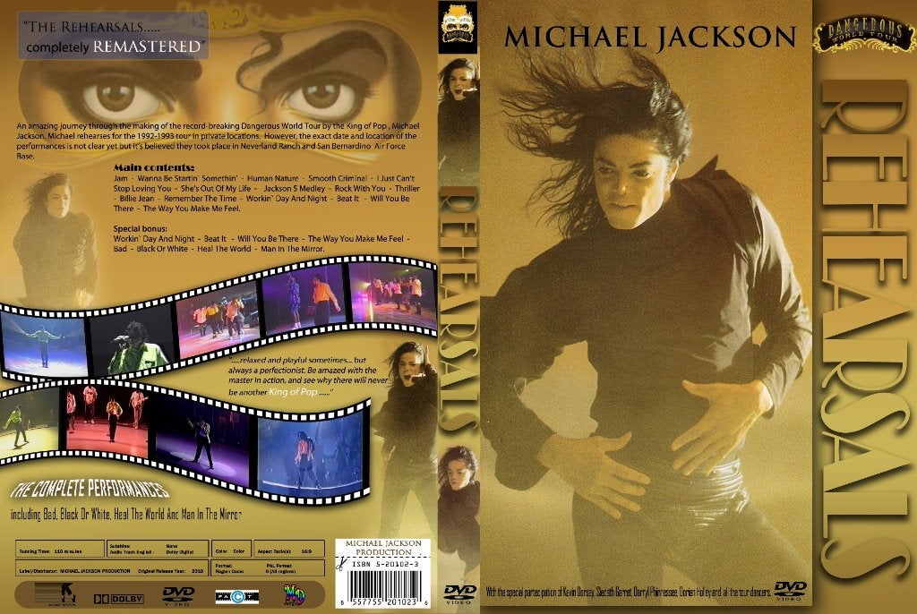 Michael Jackson -Dangerous tour rehearsals, Alle leeftijden, Verzenden, Nieuw in verpakking, Concert