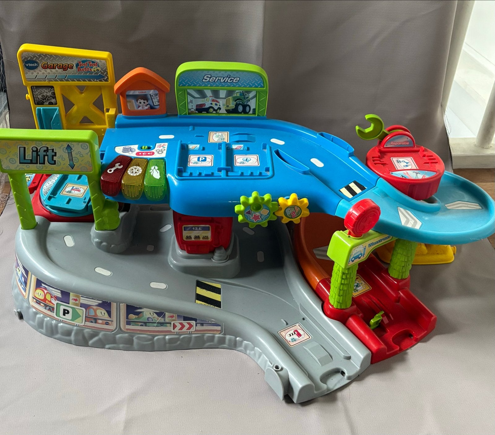 VTech Toet Toet Auto's Garage Speelset, Ophalen, Gebruikt