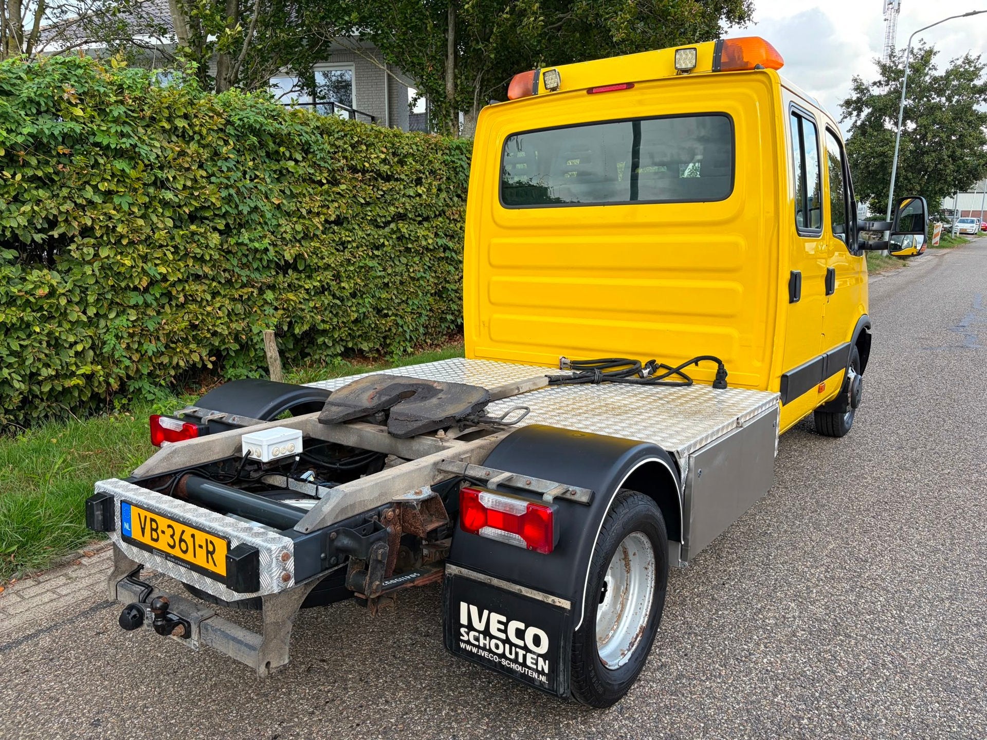 Iveco Daily 35C17 3.0 BE Trekker Dubbele cabine 10T N1 | Air, Auto's, Euro 5, Gebruikt, Zwart, 4 cilinders