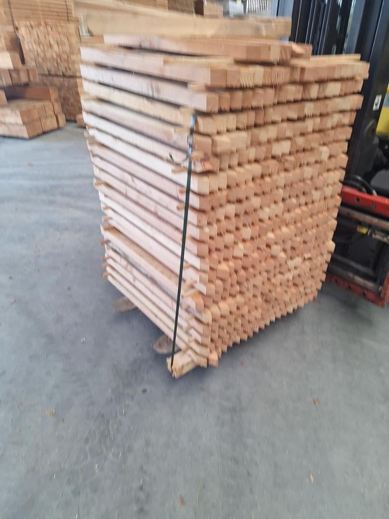 Douglas piket 5x5cm Lengte 90cm, Ophalen of Verzenden, 250 cm of meer, Balken