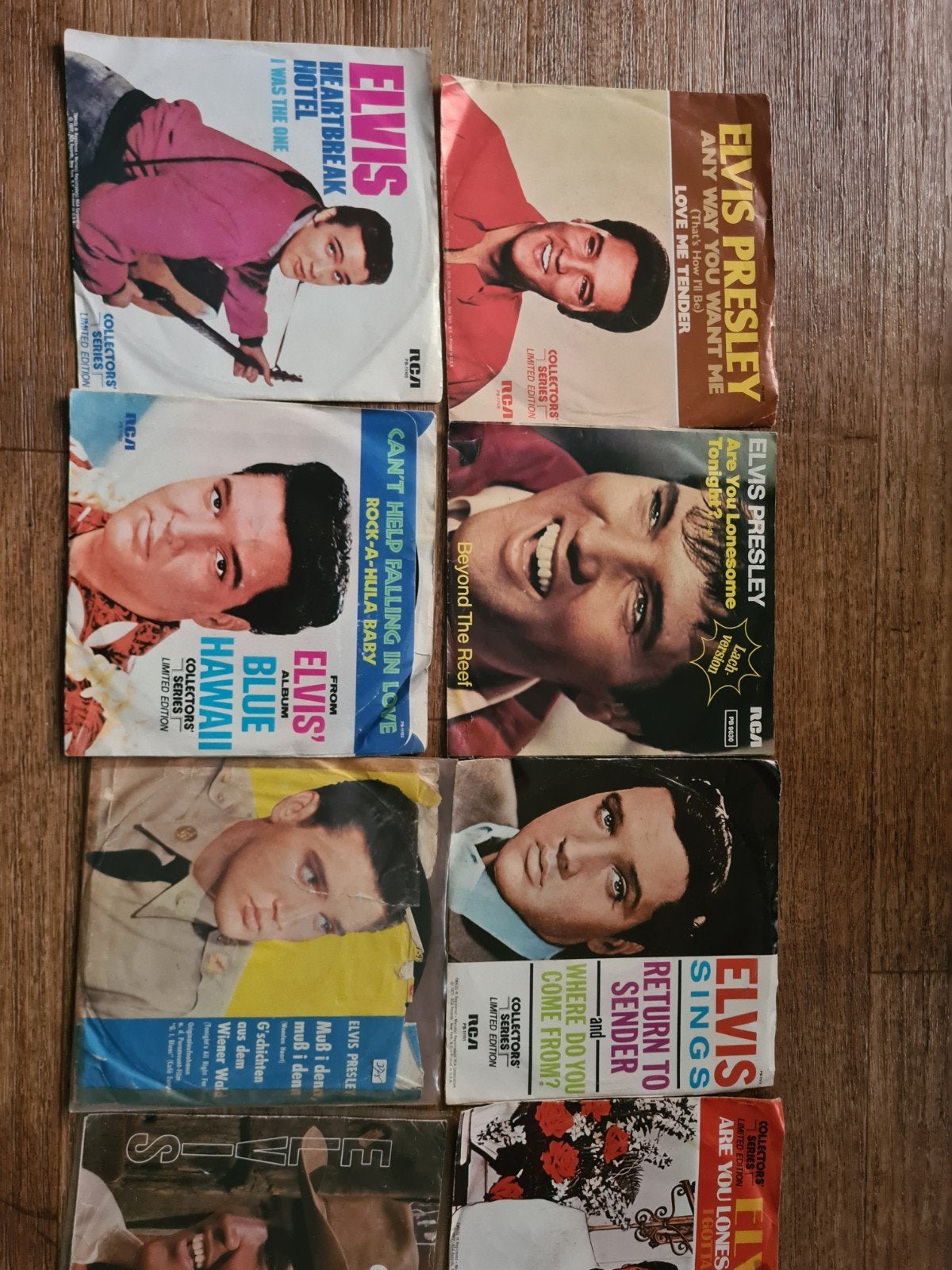 Elvis Presley singles 10 stuks, Ophalen of Verzenden, Zo goed als nieuw, Pop