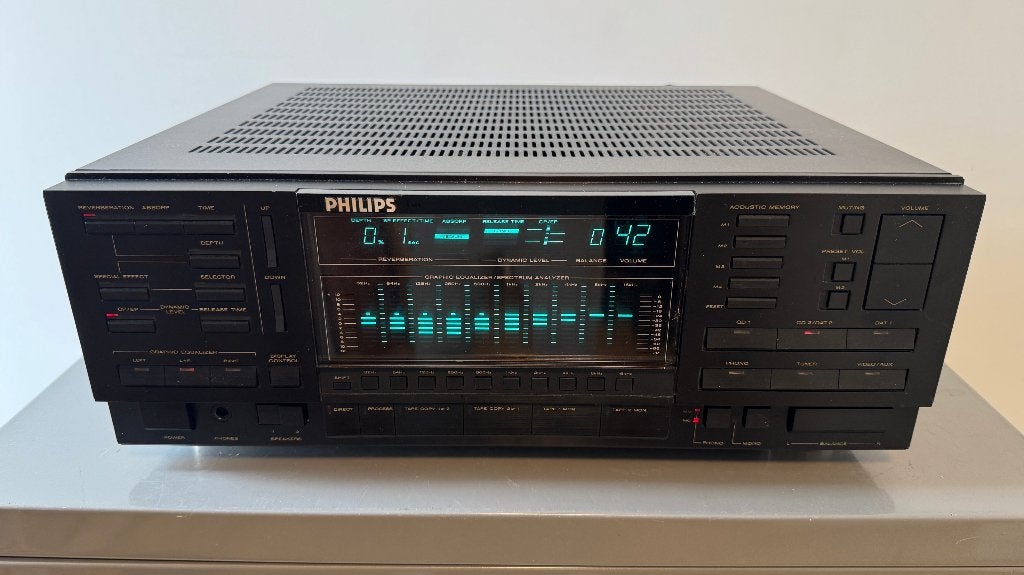 Philips/Marantz DPM7 Digital Processing Amplifier prototype, Ophalen of Verzenden, Gebruikt, Stereo, Marantz