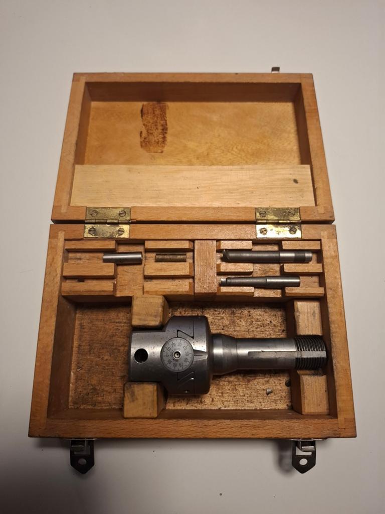 Arnold Rawyler kotterkop aciera/schaublin w20 opname, Doe-het-zelf en Verbouw, Gereedschap | Handgereedschap, Gebruikt, Verzenden