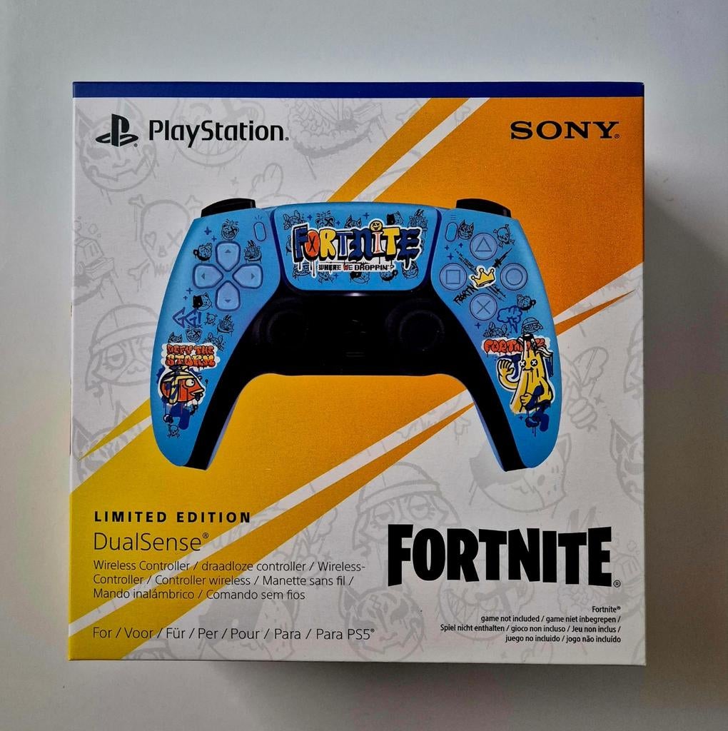 Fortnite Limited Edition DualSense Controller PS5 🌈🌈🌈, Spelcomputers en Games, Spelcomputers | Sony PlayStation Consoles | Accessoires