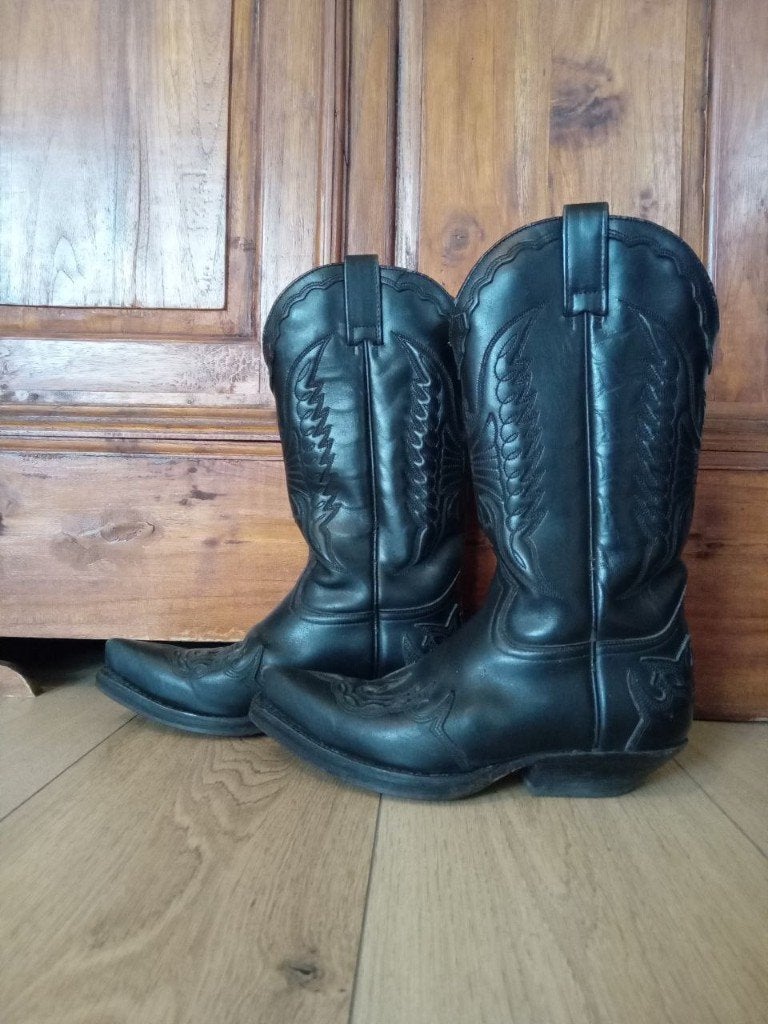 Sendra bikerboots, Zwart, Ophalen of Verzenden, Gedragen, Hoge laarzen