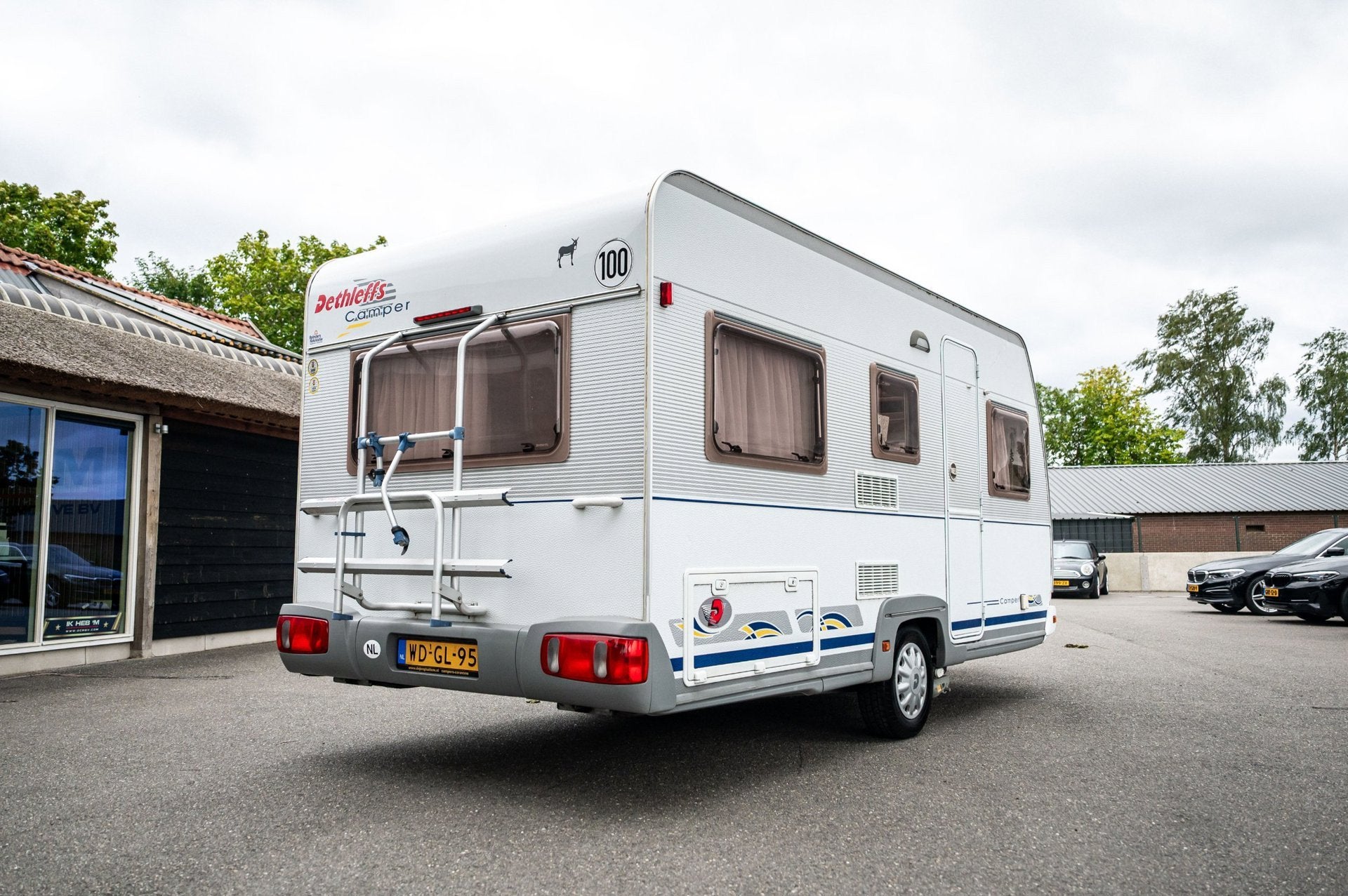 Dethleffs EF2 Airco I Mover I Toilet I Douche I Frans bed, Bedrijf, 750 - 1000 kg, Dethleffs, Douche