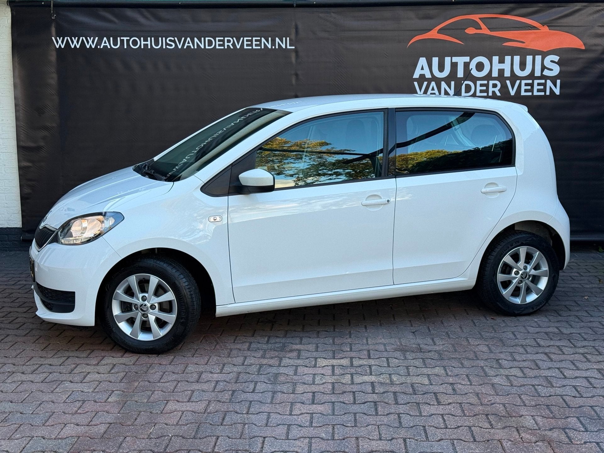 Skoda Citigo 1.0 Greentech Style, 72.460 km, Airco/Etc!, Auto's, Voorwielaandrijving, Stof, Gebruikt, Euro 6