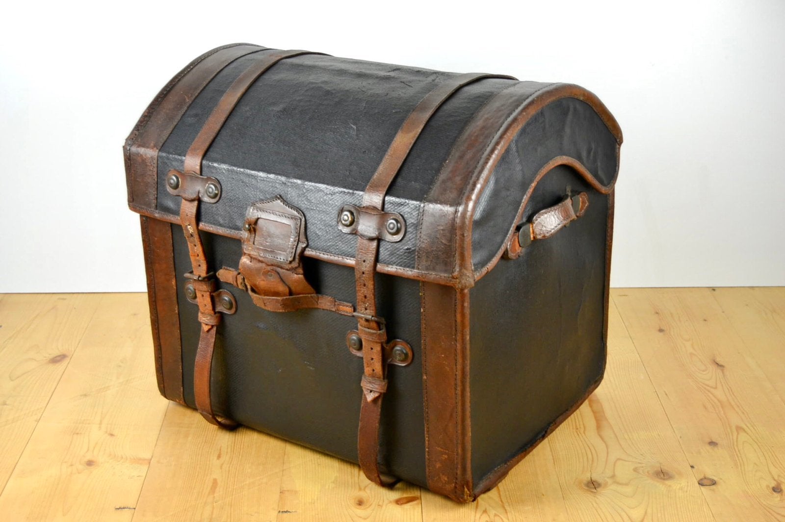 Antieke Hutkoffer - Reiskoffer - Koffer - Steampunk, Ophalen, Gebruikt, Minder dan 50 cm