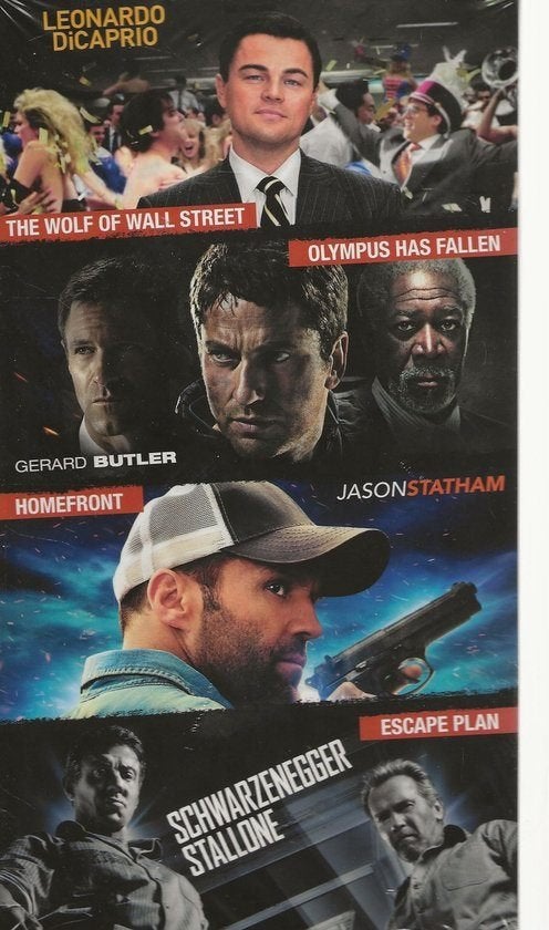 Actie Film Collectie: The Wolf of Wall Street, Olympus Has, Vanaf 16 jaar, Verzenden, Nieuw in verpakking, Actie en Avontuur