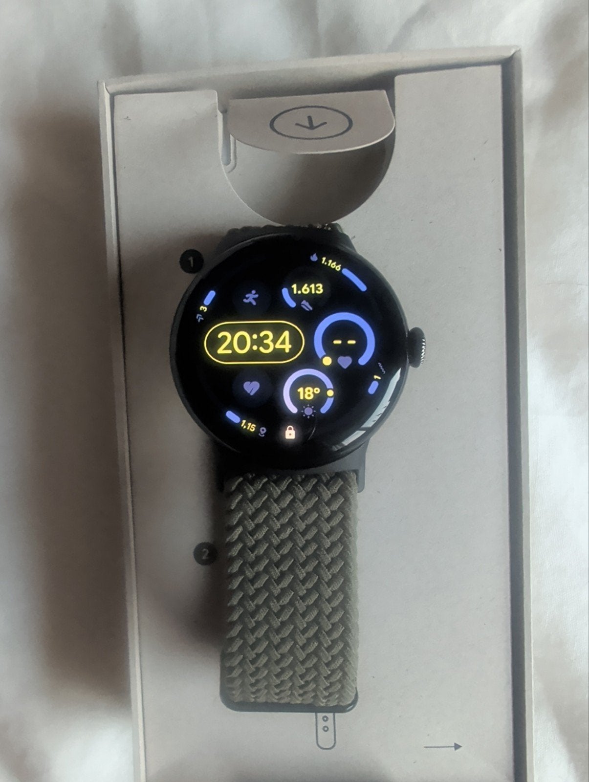 Google Pixel Watch 41mm - Zo goed als nieuw, Google, Ophalen of Verzenden, Zo goed als nieuw, GPS